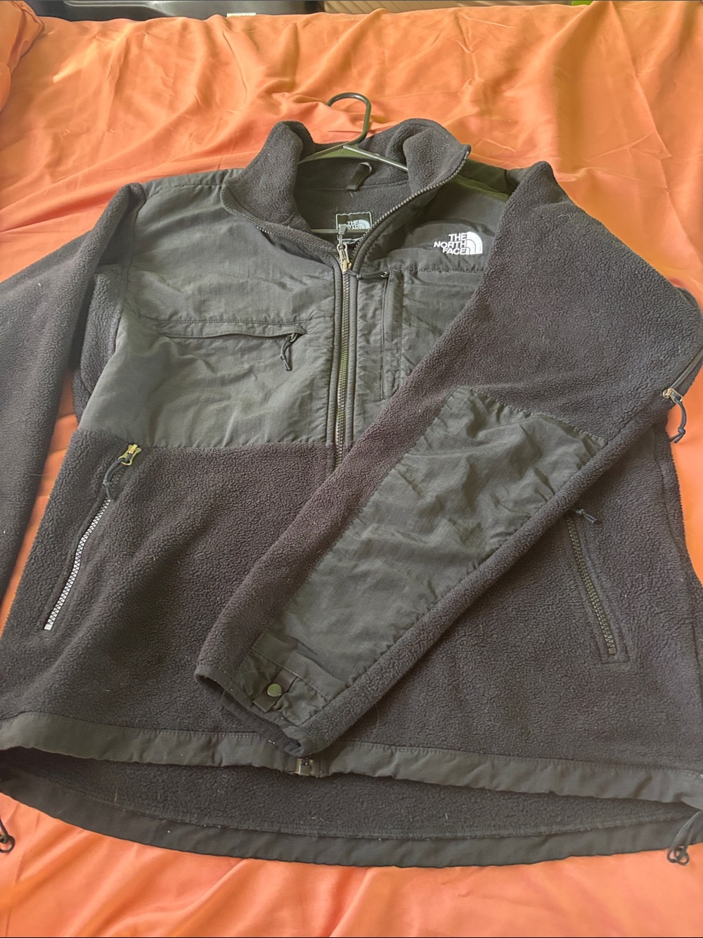 The North Face Black Full-Zip Fleece Jacket with Wind Panels